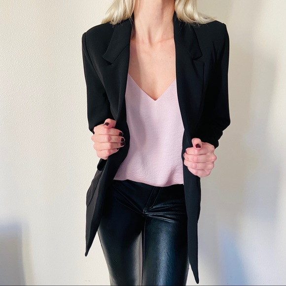 Black Label Jackets & Blazers - Black label open front blazer